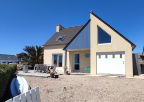 Maison de vacances bord de mer Sibiril Moguériec finistère la villa Léonie